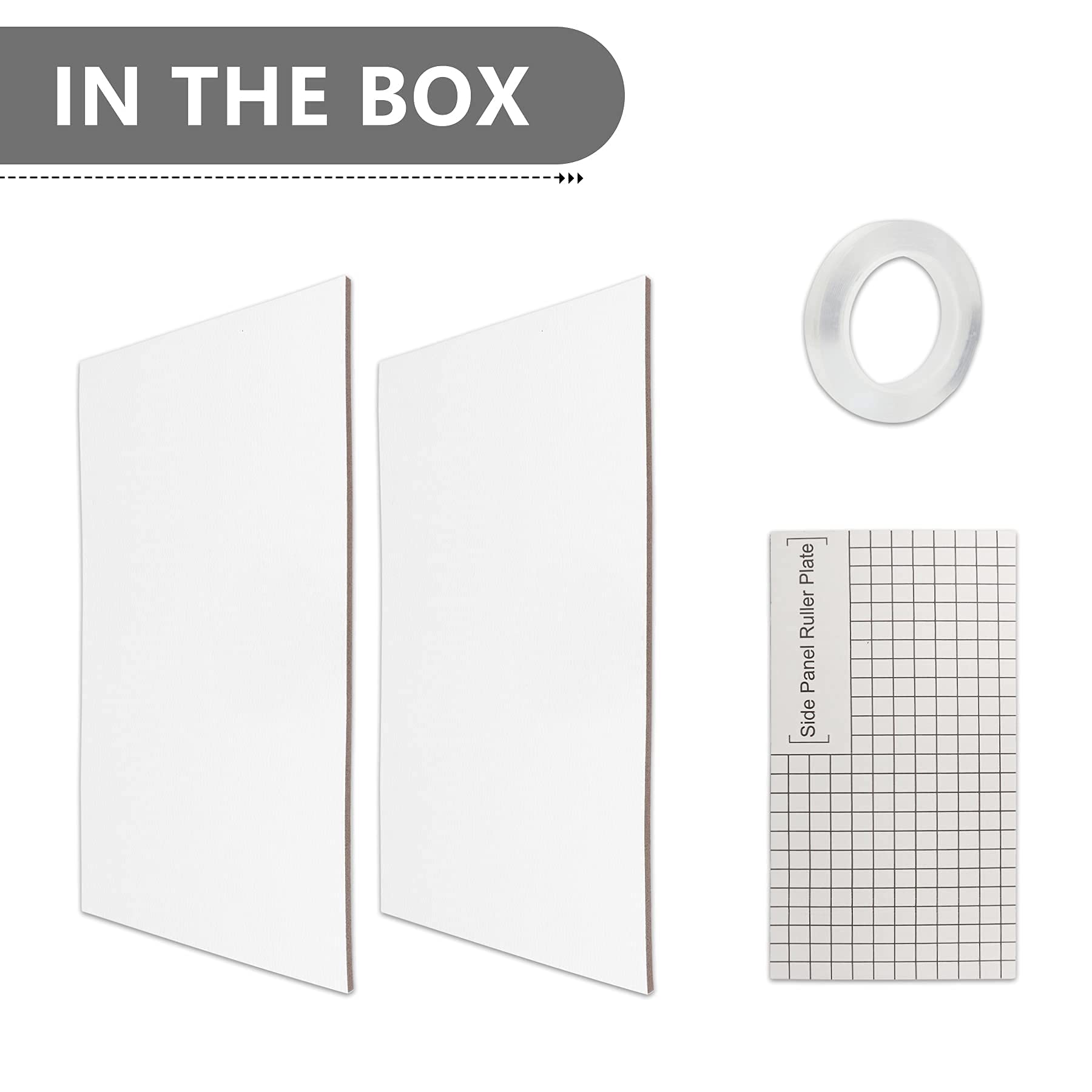 BJADE'S Window Air Conditioner Side Insulation Foam Panels - Summer & Winter AC Insulation Kit for Indoor Window AC Units | Energy Saving, Weatherproof Seal for Home & Office Use