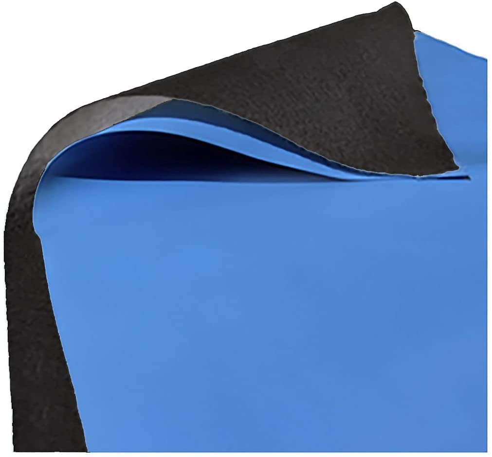 18' x 33' Oval Above Ground Pool Liner Pad - Heavy Duty Puncture Resistant Polyester Geotextile Material for Pool Protection & Liner Longevity | Perfect for Inground & Aboveground Swimming Pools, Backyard Water Fun & Summer Relaxation