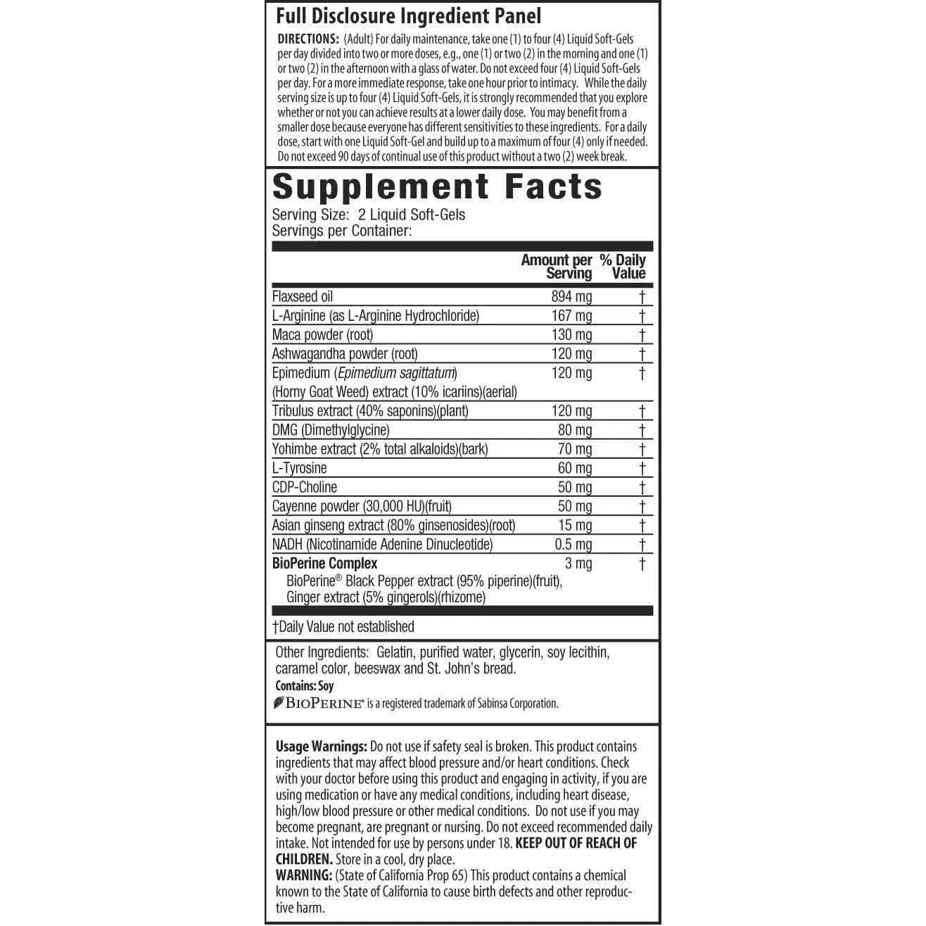 Irwin Naturals Steel Libido Supplement for Men - Natural Testosterone Booster & Male Enhancement Pills - Supports Energy, Stamina & Performance - Great for Gym, Workouts & Intimate Moments