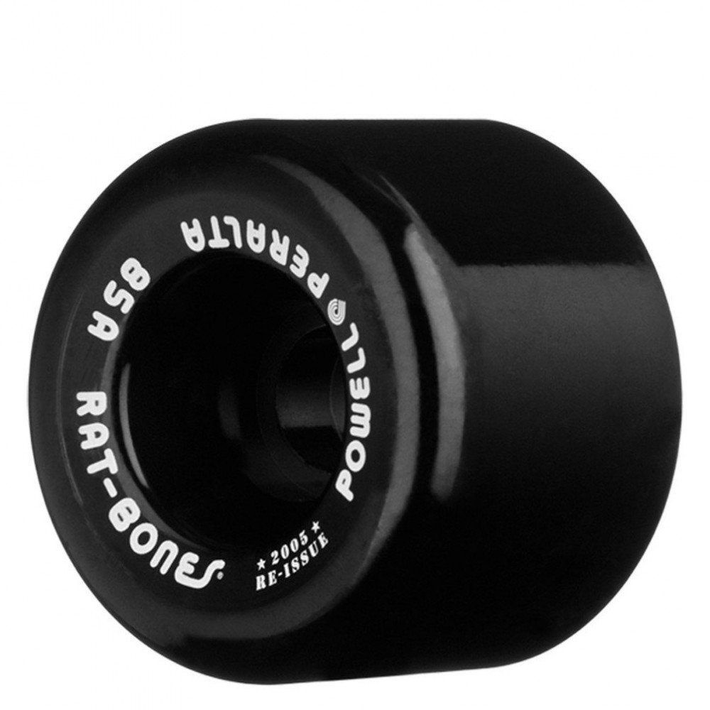 Powell-Peralta Rat Bones Re-Issue Skateboard Wheels - 70mm 78A Cruiser Wheels for Smooth Ride | Perfect for Street Skating, Park Riding & Retro Skateboarding