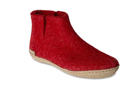 Men's Leather Sole Boots - Comfortable & Durable for Outdoor, Work & Casual Wear | Waterproof & Slip-Resistant