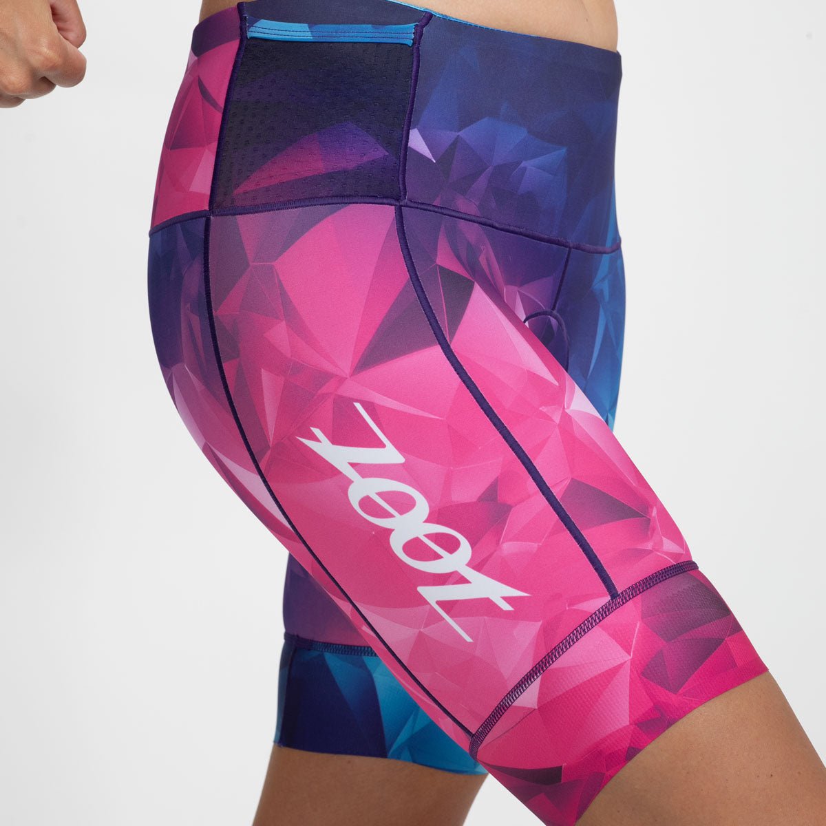 Women's Limited Edition Tri 8 Shorts with Crystal Details - Perfect for Yoga, Running & Gym Workouts