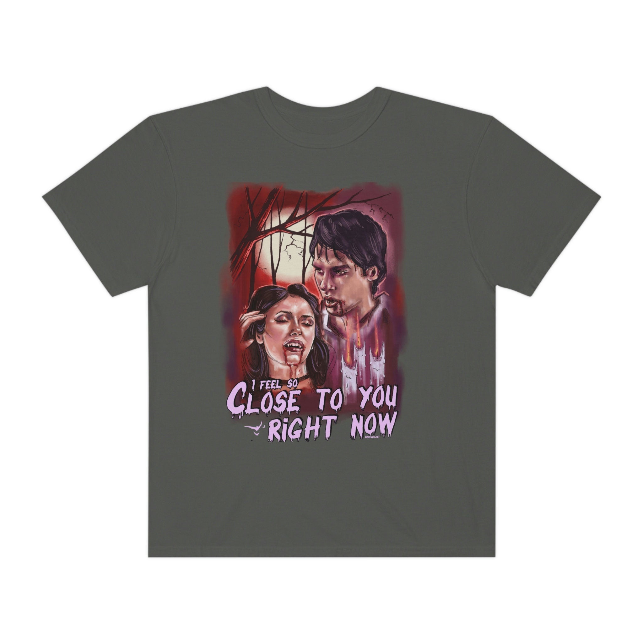 Team Delena Shirt | The Vampire Diaries Damon Salvatore T-Shirt | TVD Merch & Fan Gift | Salvatore Brothers Apparel | Perfect for Cosplay, Halloween & Vampire Diaries Fans