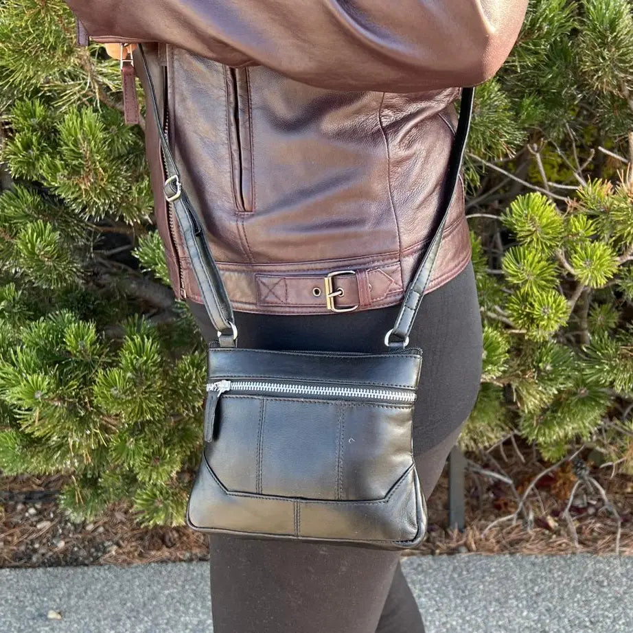BOL Leather Crossbody Bag - Stylish & Functional Organizer for Women - Perfect for Travel, Work & Everyday Use