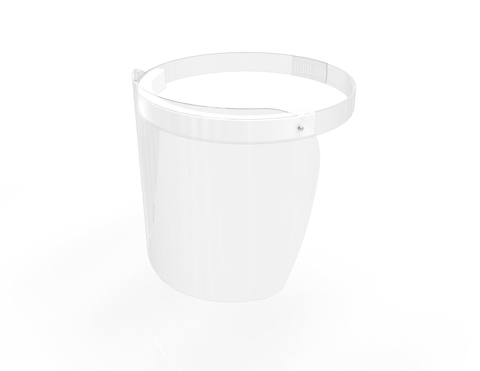 100 Pack Disposable Face Shields with Comfort Foam - Clear Protective Visors for Healthcare, Salon & School Safety