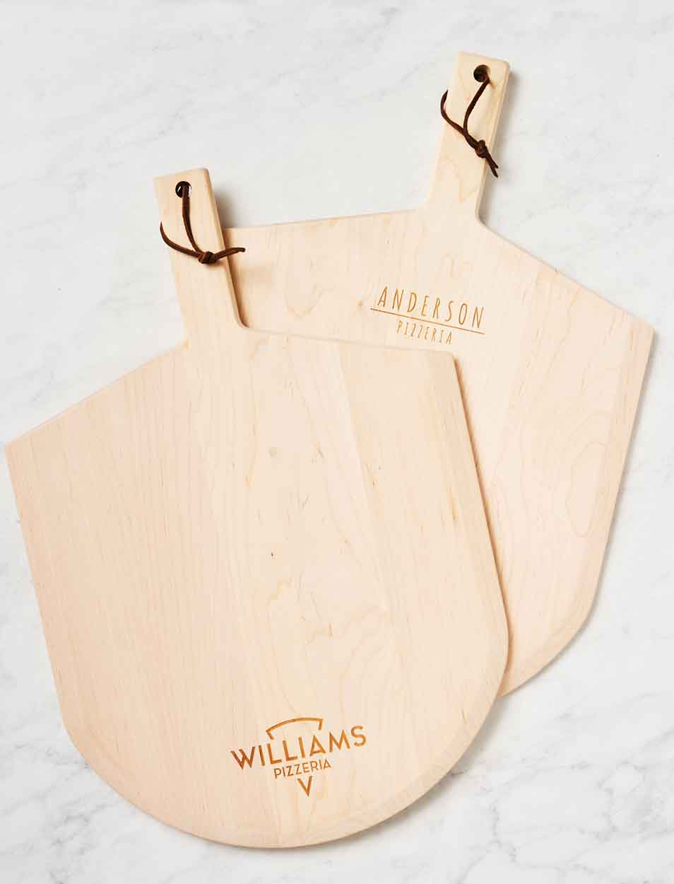 Personalized Maple Wood Pizza Peel 14