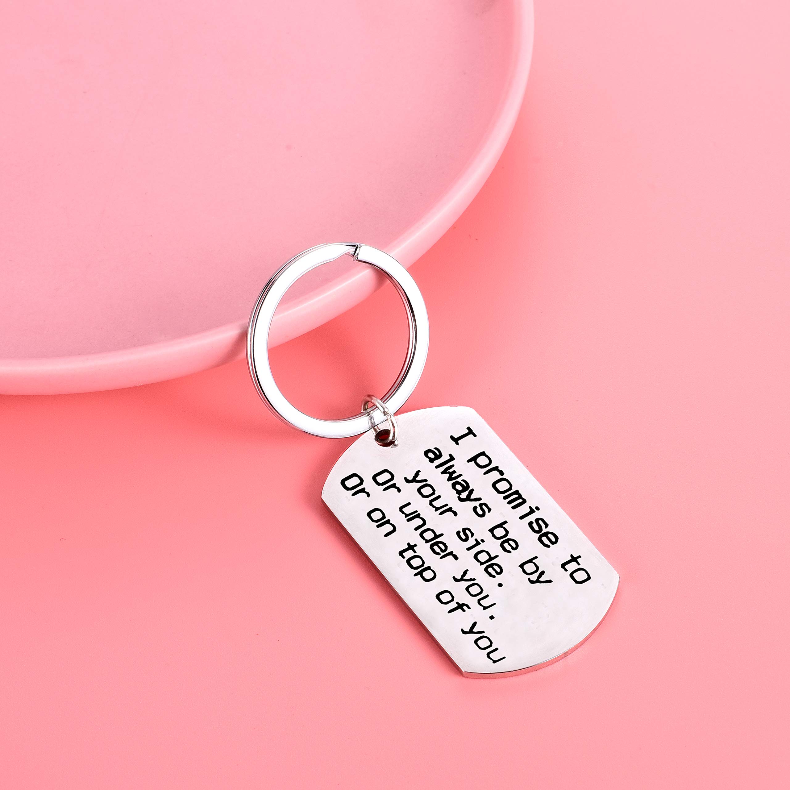 Funny Couples Keychains - Cute Gifts for Girlfriend & Boyfriend - Valentine's Day Present for Him & Her - Perfect for Anniversaries, Weddings & Romantic Occasions