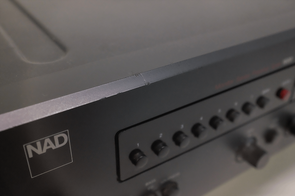 NAD 1600 Preamplifier with Tuner & MM/MC Phono Input - High-End Audio Pre Amp for Vinyl Records & Home Theater Systems - Perfect for Audiophiles & Music Enthusiasts