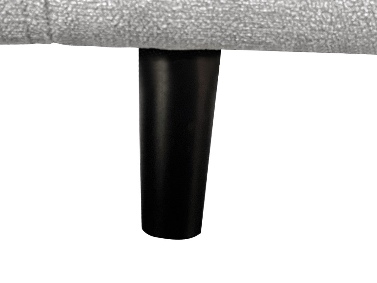 3 Seater Sofa Light Grey - Modern Living Room Furniture for Small Spaces, Apartments & Cozy Homes | Durable Fabric, Comfortable Cushions | Perfect for Relaxing, Entertaining & Family Gatherings