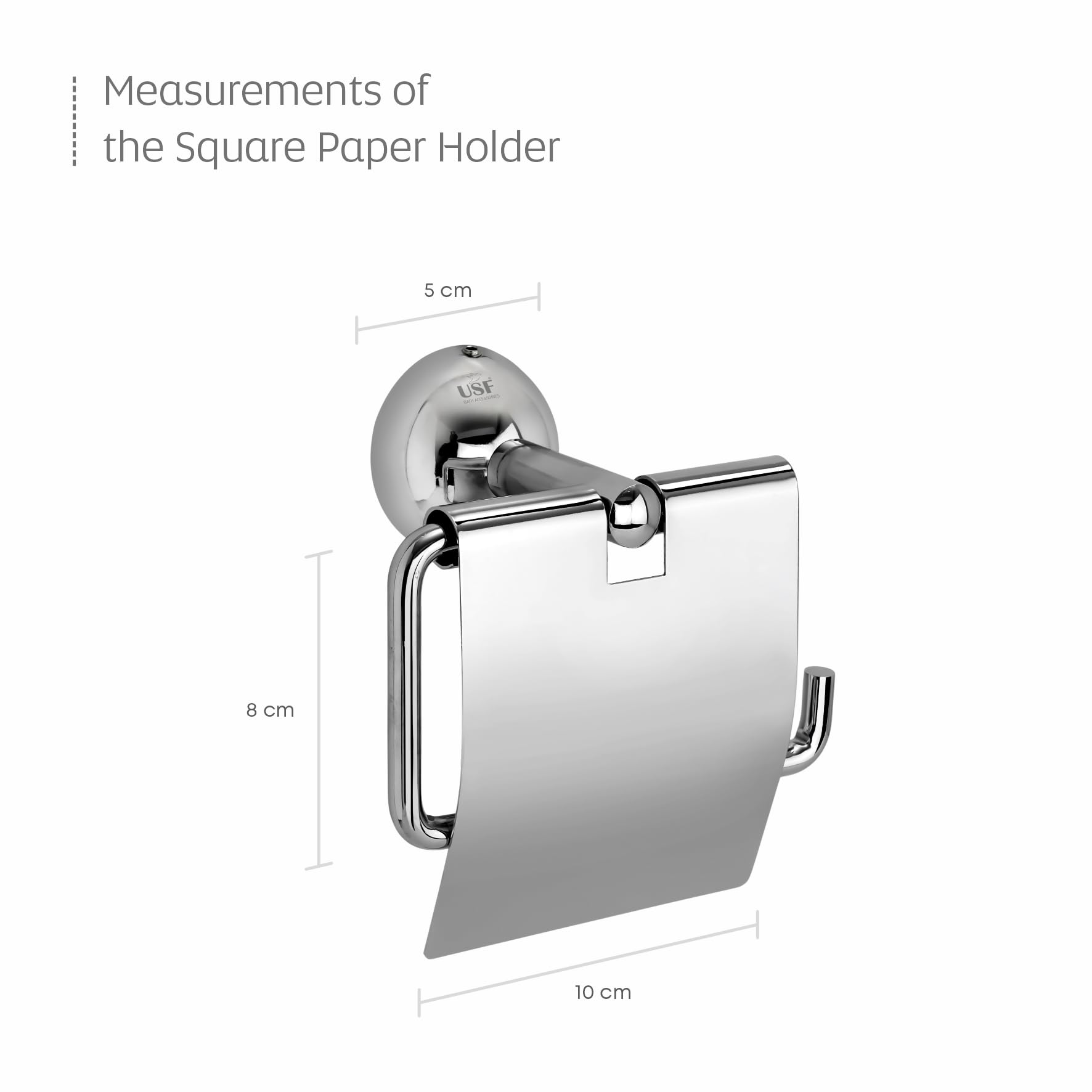 Stainless Steel Toilet Paper Holder - 304 Bathroom Tissue Roll Stand with Chrome Finish, Durable & Rustproof for Home, Office, or RV Use - Torin Model