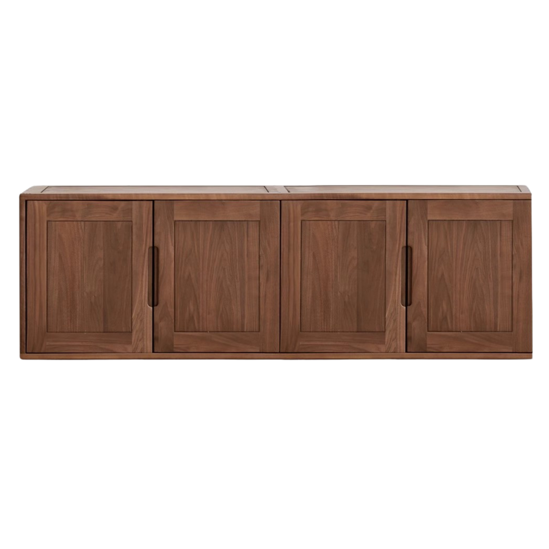 Premium Black Walnut Solid Wood Wardrobe - Handcrafted Closet Organizer with Adjustable Shelves | Perfect for Bedroom, Walk-in Closet & Master Suite Organization