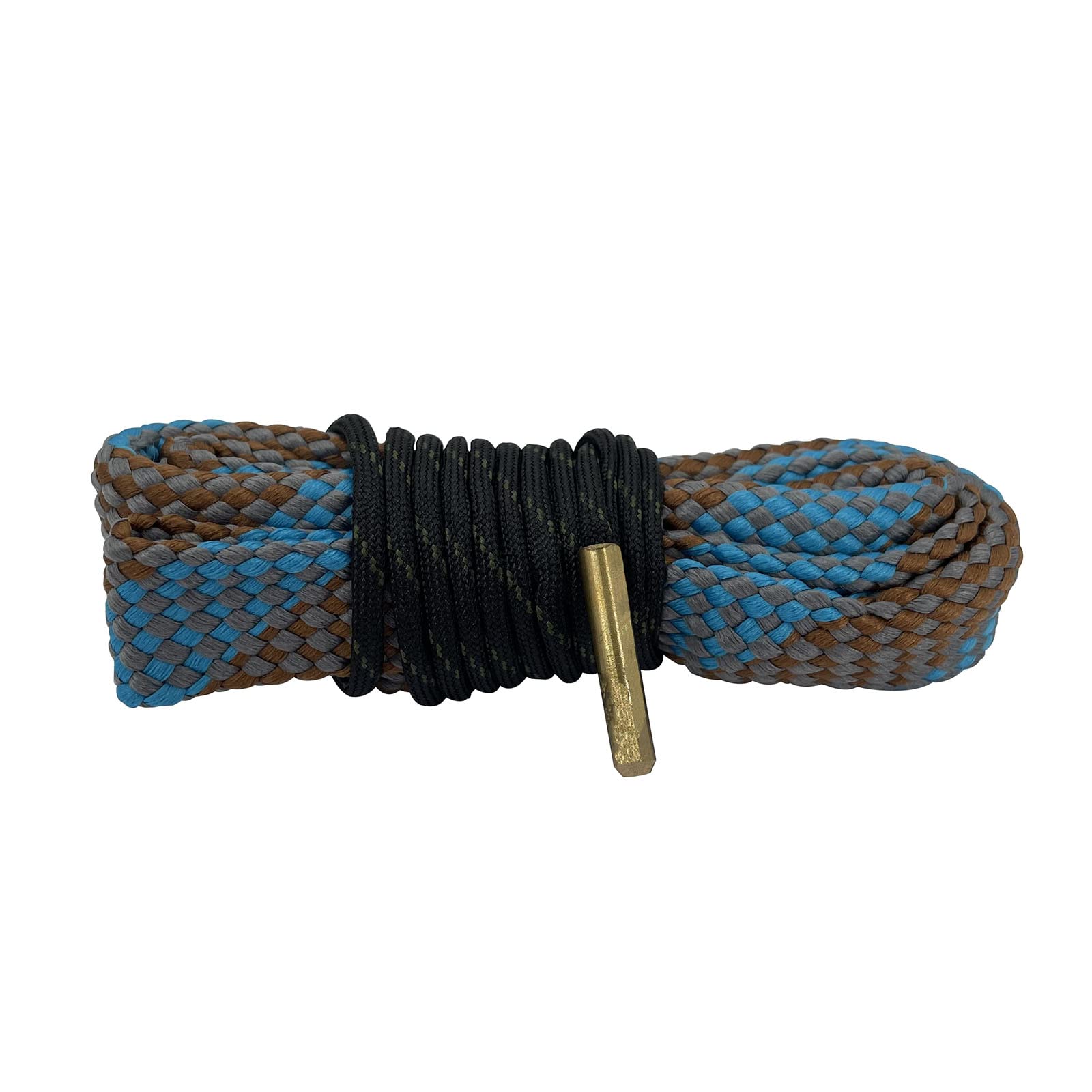 2 Pack Gun Cleaning Snake Rope - Rifle Bore Brush for Pistol, Handgun, Shotgun - Fits .22, .223, 5.56mm, .380, 9mm, 12GA, .308, .357, .44, .45 Caliber - Perfect for Range Maintenance & Firearm Care
