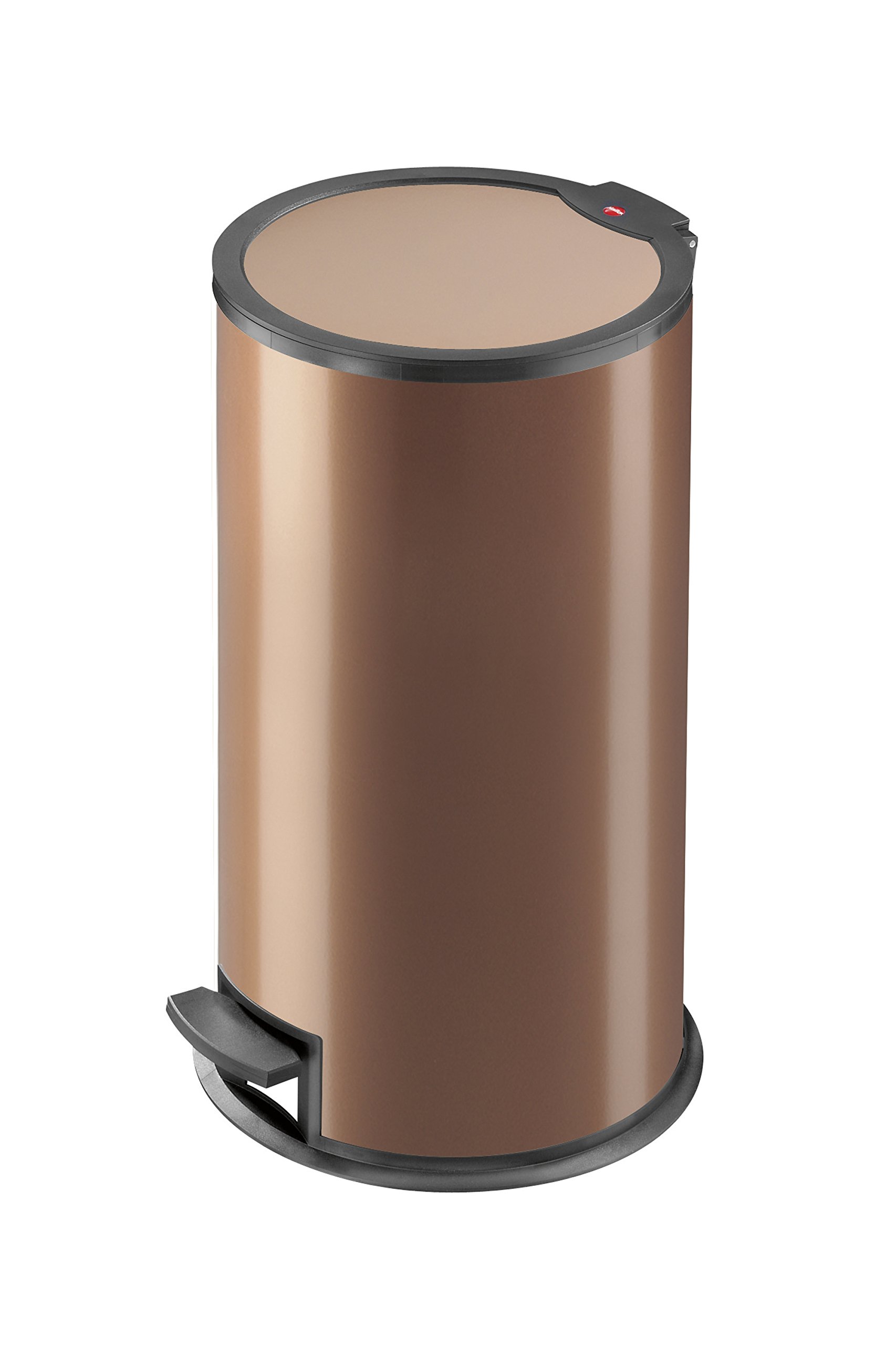 Hailo T3.16 L Copper Cosmetic Bottle & Bins Set - Premium Makeup Storage Containers for Vanity, Salon, and Travel Organization