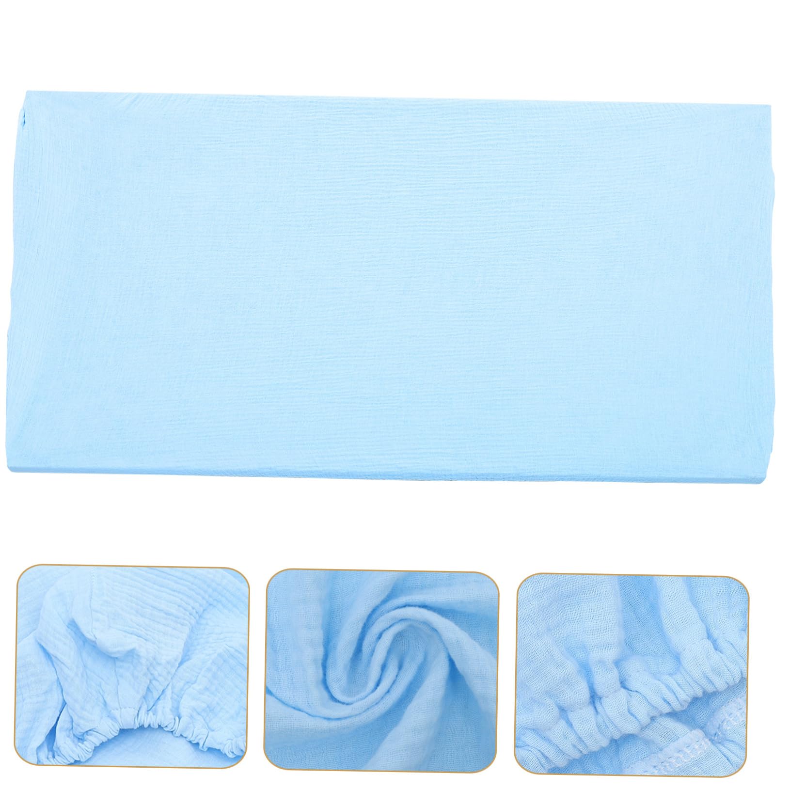 BIUDECO Waterproof Baby Changing Table Cover - Soft Removable & Washable Crib Mattress Protector for Newborn Nursery, Daycare & Travel Use