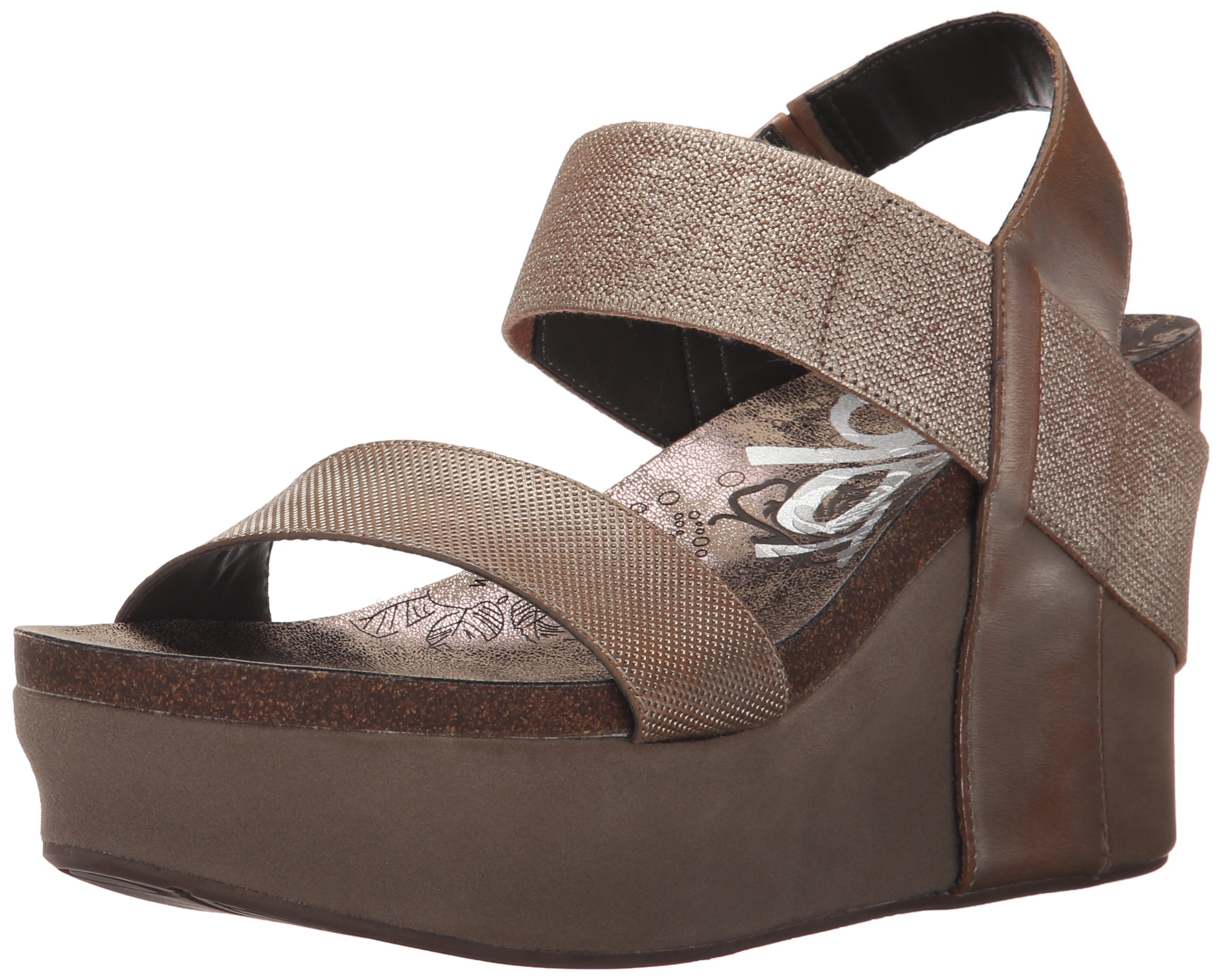 OTBT Women's Bushnell Comfortable Wedge Sandals - Stylish Summer Casual Shoes for Walking, Beach, Vacation & Outdoor Activities