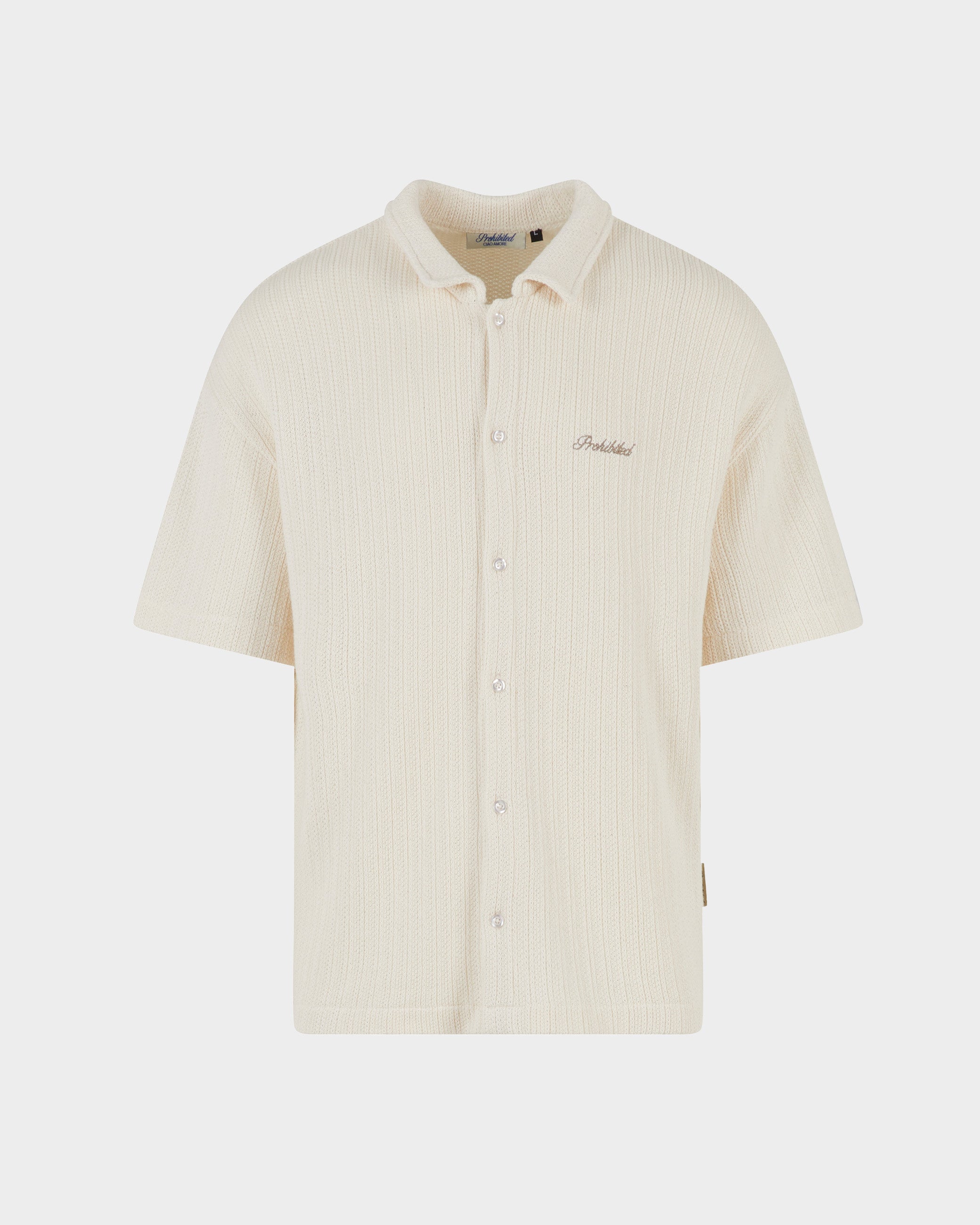 Portofino Shirt for Men - Classic Ecru Casual Button Down Shirt | Breathable Cotton, Slim Fit | Perfect for Office, Date Night & Business Casual Outfits