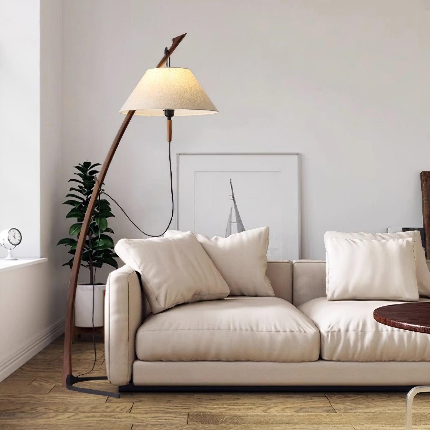 Dornstab Modern Floor Lamp with Adjustable Brightness - Perfect for Living Room, Bedroom, and Office Lighting