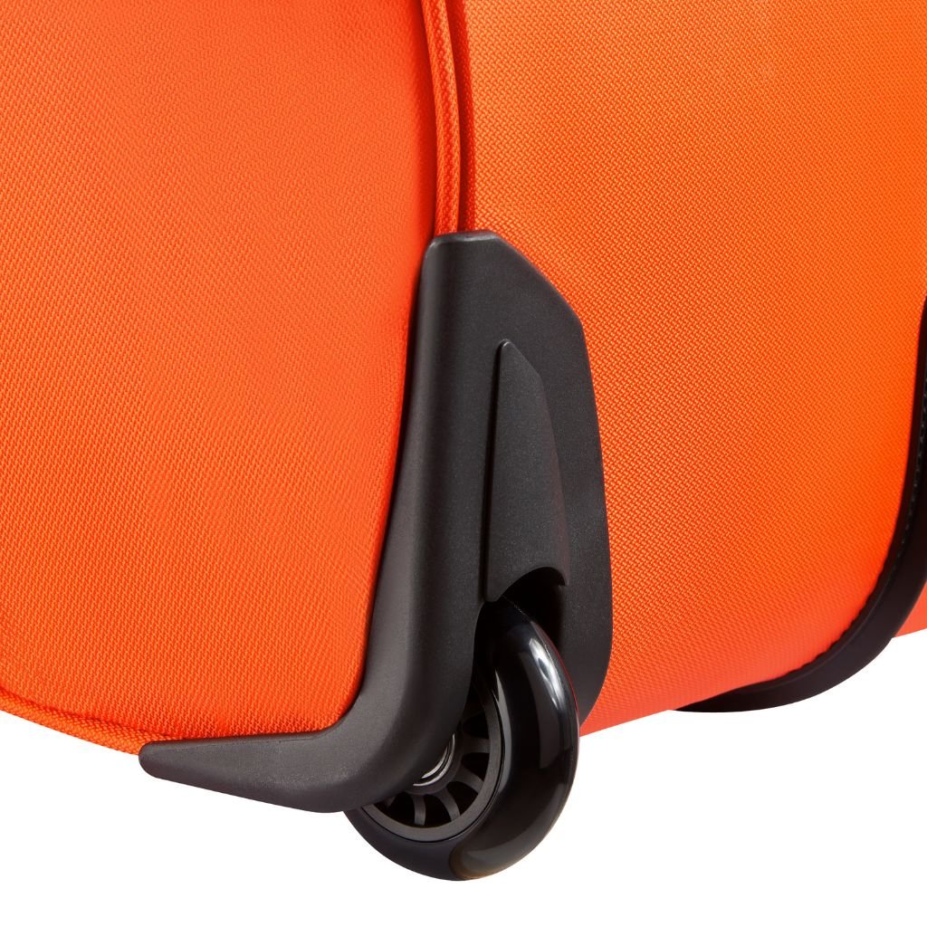 Jeep 83cm Duel Wheel Lightweight Large Duffle Bag - Orange | Waterproof Travel Duffel for Gym, Camping & Outdoor Adventures