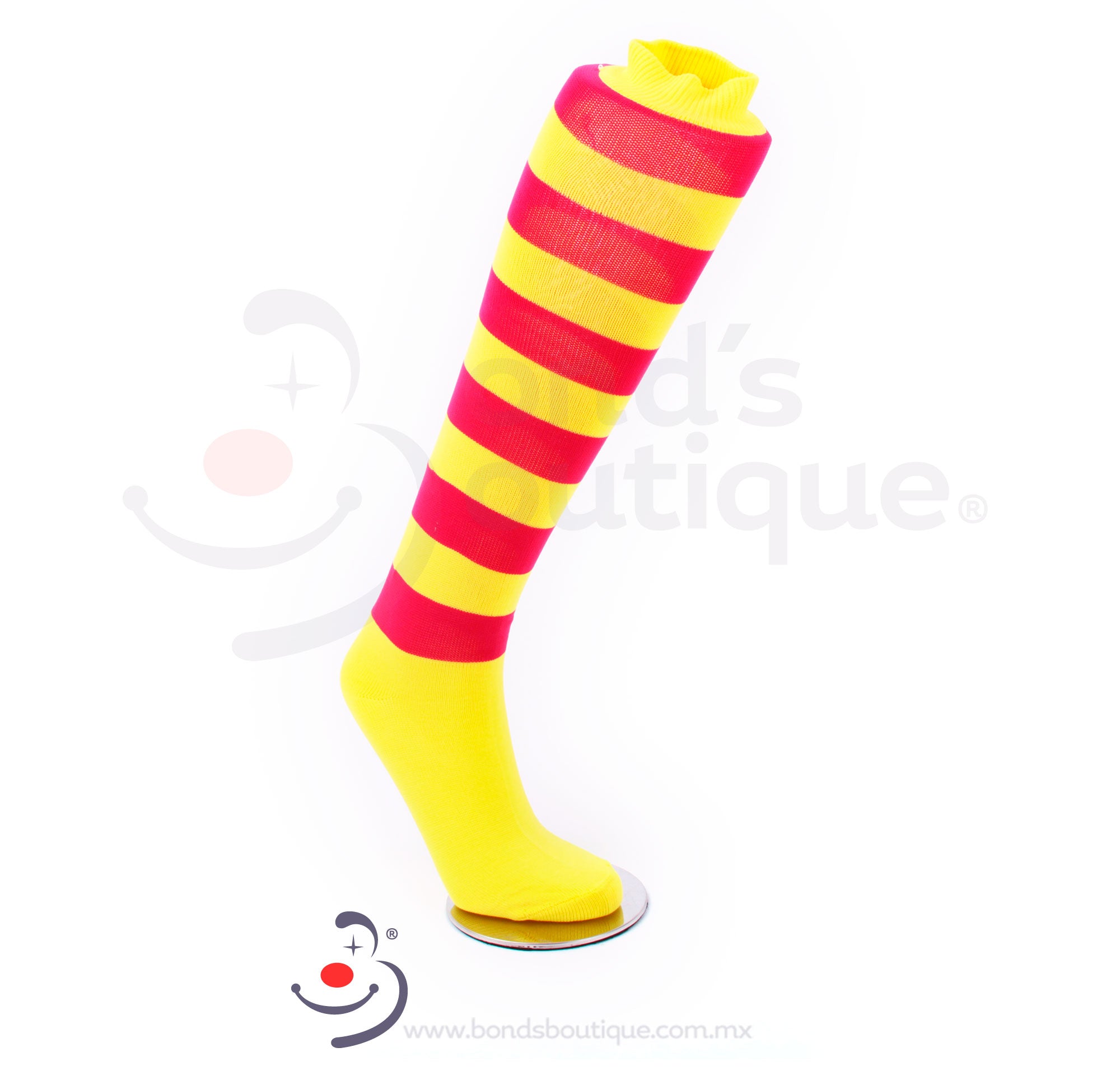 Canary Yellow & Red Bond Socks - Soft & Comfortable Cotton Socks for Men & Women - Perfect for Casual Wear, Sports & Daily Use