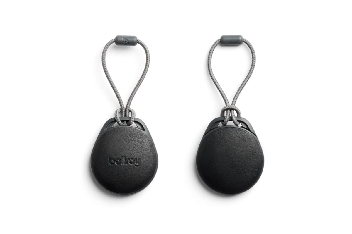 Bellroy Tag Case - Protective AirTag Cover for Apple AirTag (Black) | Durable & Slim Design for Keys, Wallets & Luggage Tracking