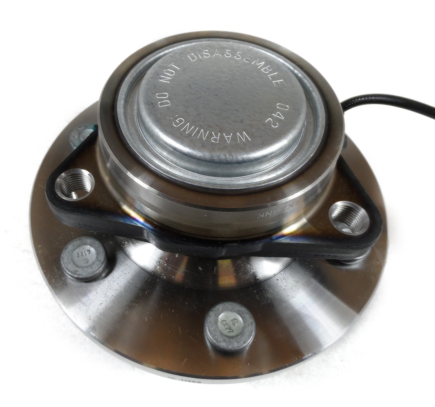 ACDelco FW345 GM Original Equipment Front Wheel Hub & Bearing Assembly with ABS Wheel Speed Sensor & Studs - Perfect for Chevy Silverado, GMC Sierra & GM Truck Repairs