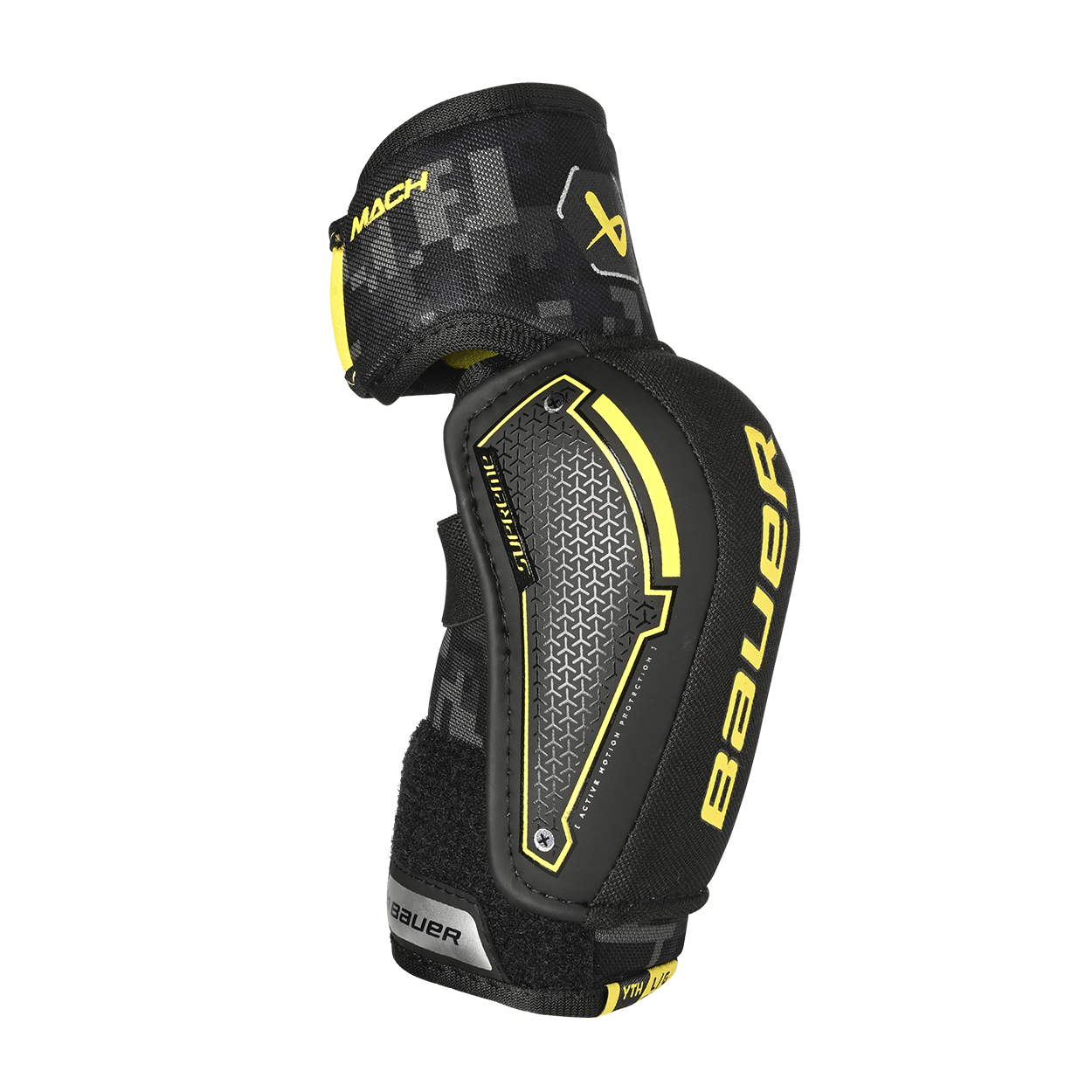 Bauer Supreme Mach Youth Elbow Pads - Protective Hockey Gear for Kids - Perfect for Ice Skating, Street Hockey & Sports Training