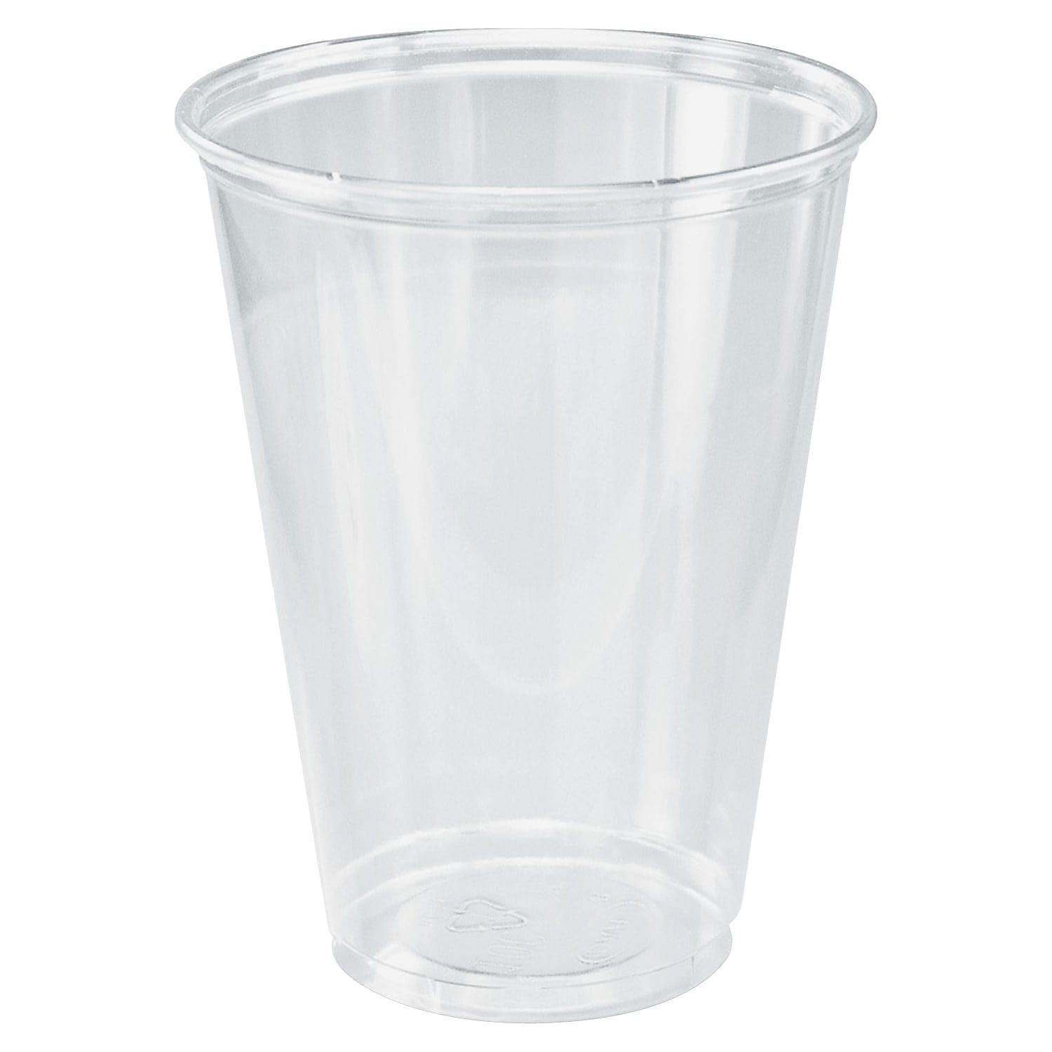 SOLO TP10DCT Ultra Clear 10 oz PET Plastic Cups - Tall Drinking Cups for Parties, Coffee, Tea & Beverages - Bulk Pack of 50/Bag (1000/Carton) - Perfect for Home, Office, Restaurants & Events
