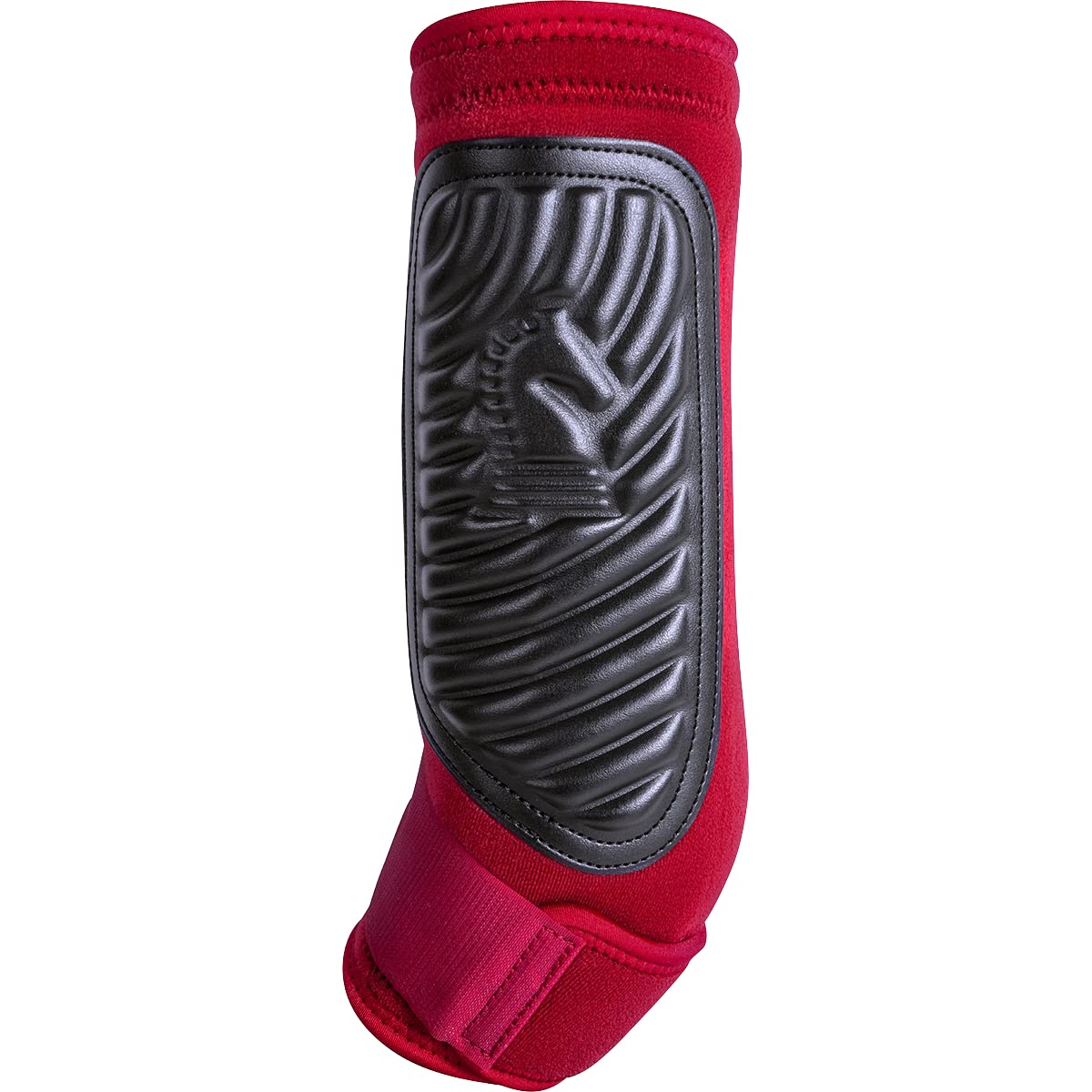 Classic Equine ClassicFit Crimson Red Horse Leg Boots - Large Size for Hind Legs | Durable Protection for Training, Jumping & Riding
