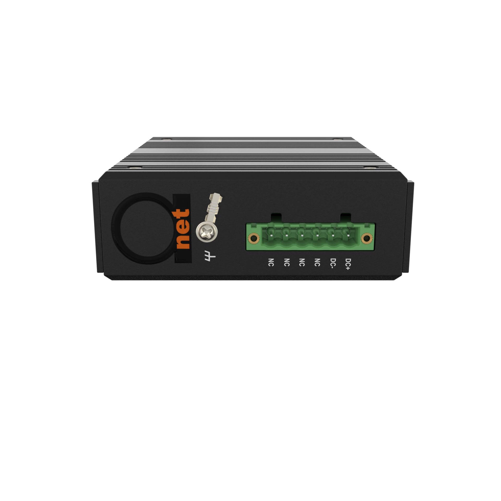 10G SFP+ to SFP+ Fiber Media Converter - DIN Rail Mount - Extended Temperature Range (-40°C to 75°C) - 10G OEO 3R Transparent Repeater - Dual Open SFP+ Slots (Supports 10GB/1GB SFP Modules) - Ideal for Industrial Networks, Data Centers & Harsh Environments (Transceivers Not Included)