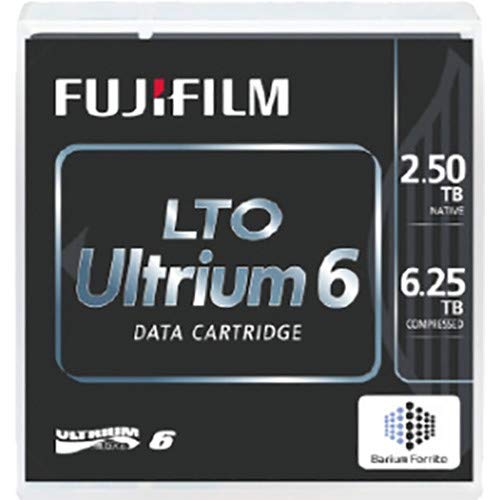 Fuji LTO Ultrium 6 Tape Cartridge 10 Pack - High Capacity Data Storage Backup Solution for Servers, Archives & Cloud Storage