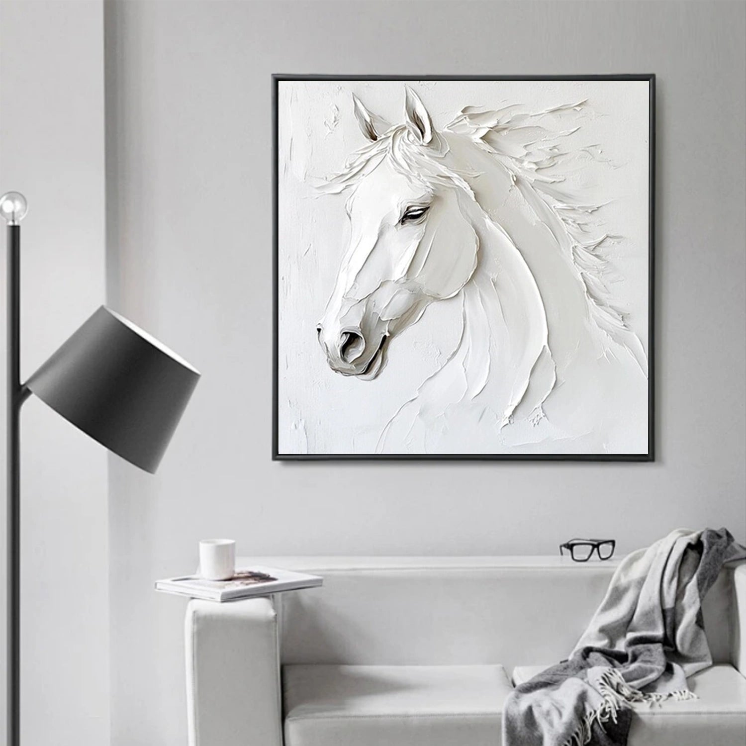 Animal Art Painting #AP141 - Handmade Canvas Wall Decor for Living Room, Bedroom & Office - Perfect Gift for Pet Lovers & Home Decor
