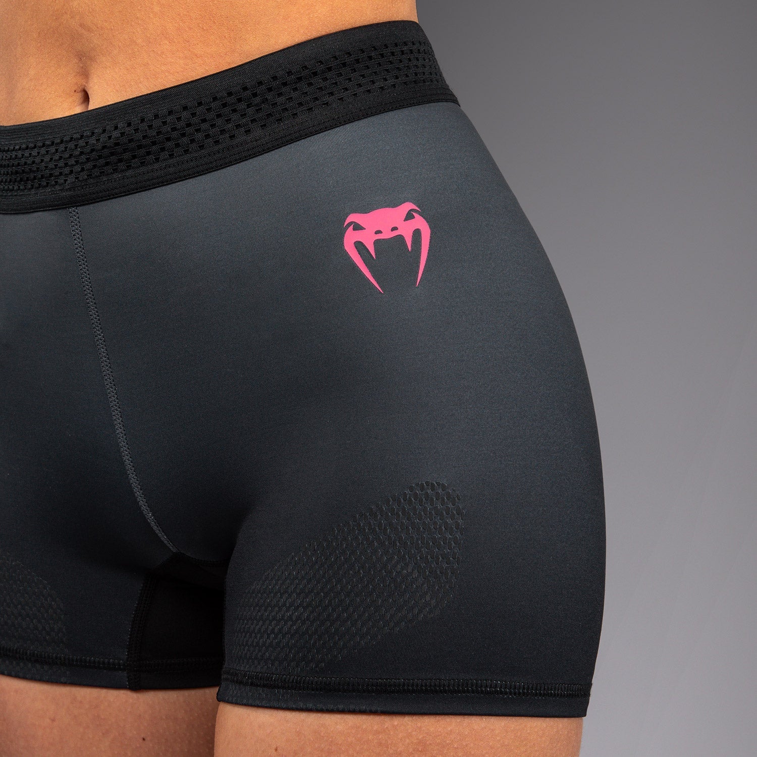 Venum Tactical XT Vale Tudo MMA Shorts - Black/Storm Grey - Premium Fightwear for MMA, BJJ & Combat Sports Training