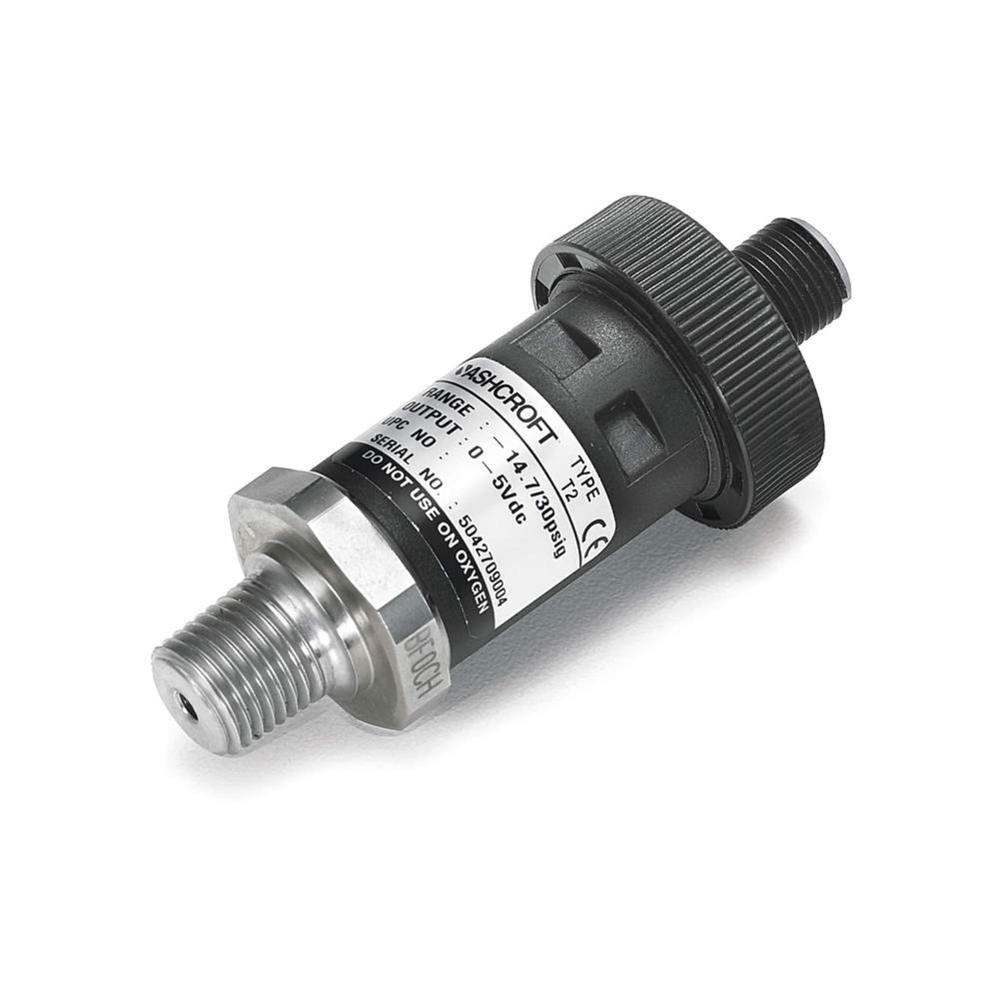 **ASHCROFT T27M0242EW1000#GXCY 1000 PSI Pressure Transducer - Industrial & Hydraulic Systems, HVAC, Oil & Gas Applications**