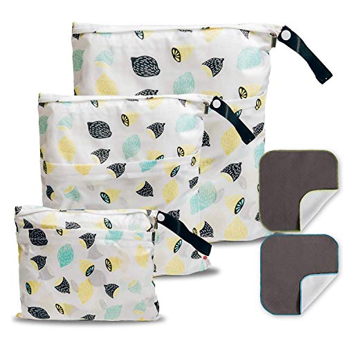 Waterproof Double Zipper Baby Diaper Bag - Large Portable Travel Changing Bag for Parents | Perfect for Daycare, Beach Trips & On-the-Go Diaper Changes
