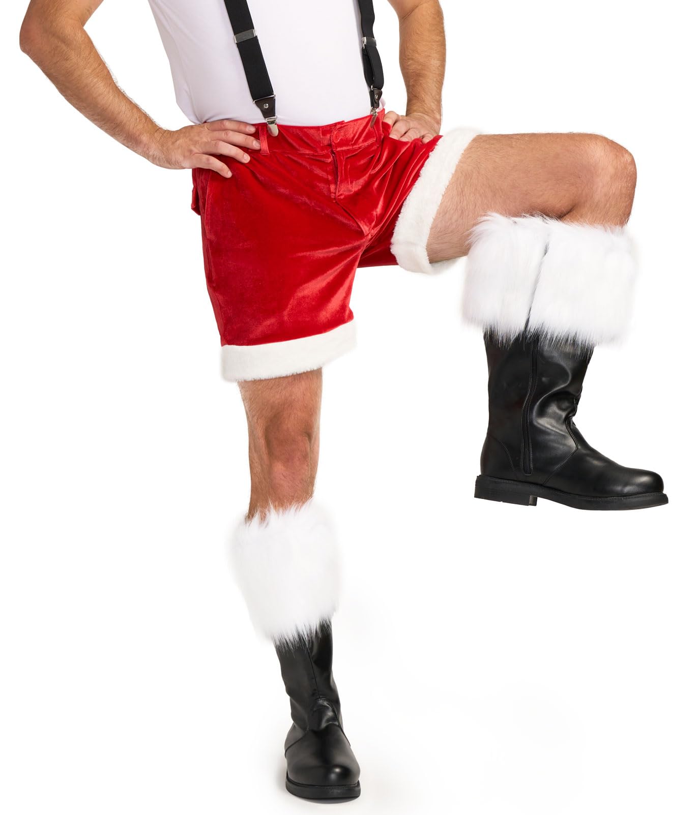 Festive Christmas Shorts for Men - Holiday Party Pants with Fun Designs - Perfect for Xmas Parties, Family Gatherings & Ugly Sweater Contests
