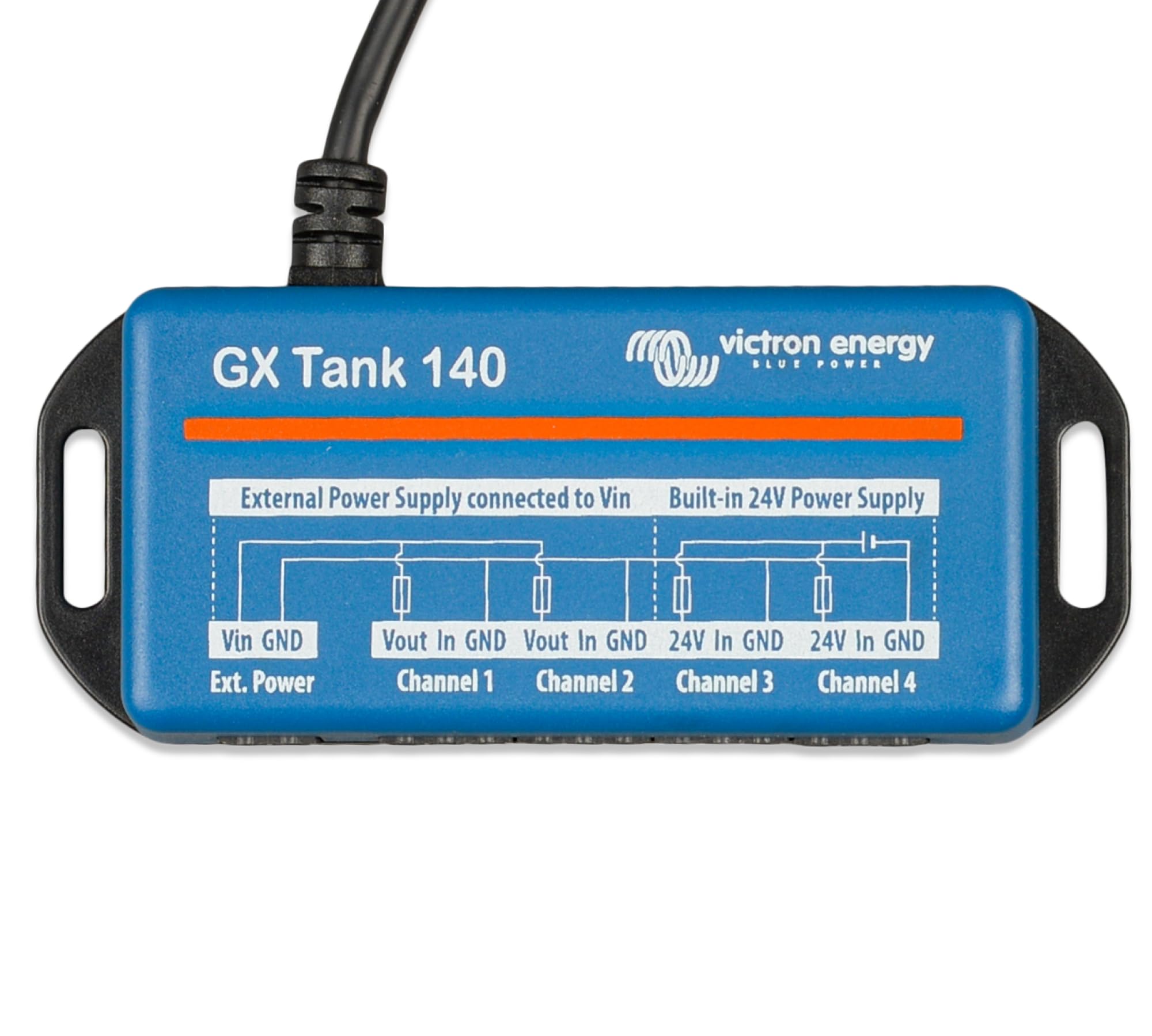 Victron Energy GX Tank 140 - Advanced Battery Monitoring System for Solar & Off-Grid Power | Perfect for RVs, Boats & Remote Homes