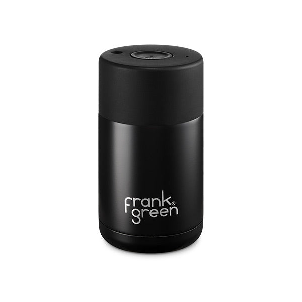 Frank Green Ceramic Travel Mug - Insulated Reusable Coffee Cup with Lid, Leak-Proof & Eco-Friendly - Perfect for Office, Commuting & Outdoor Adventures
