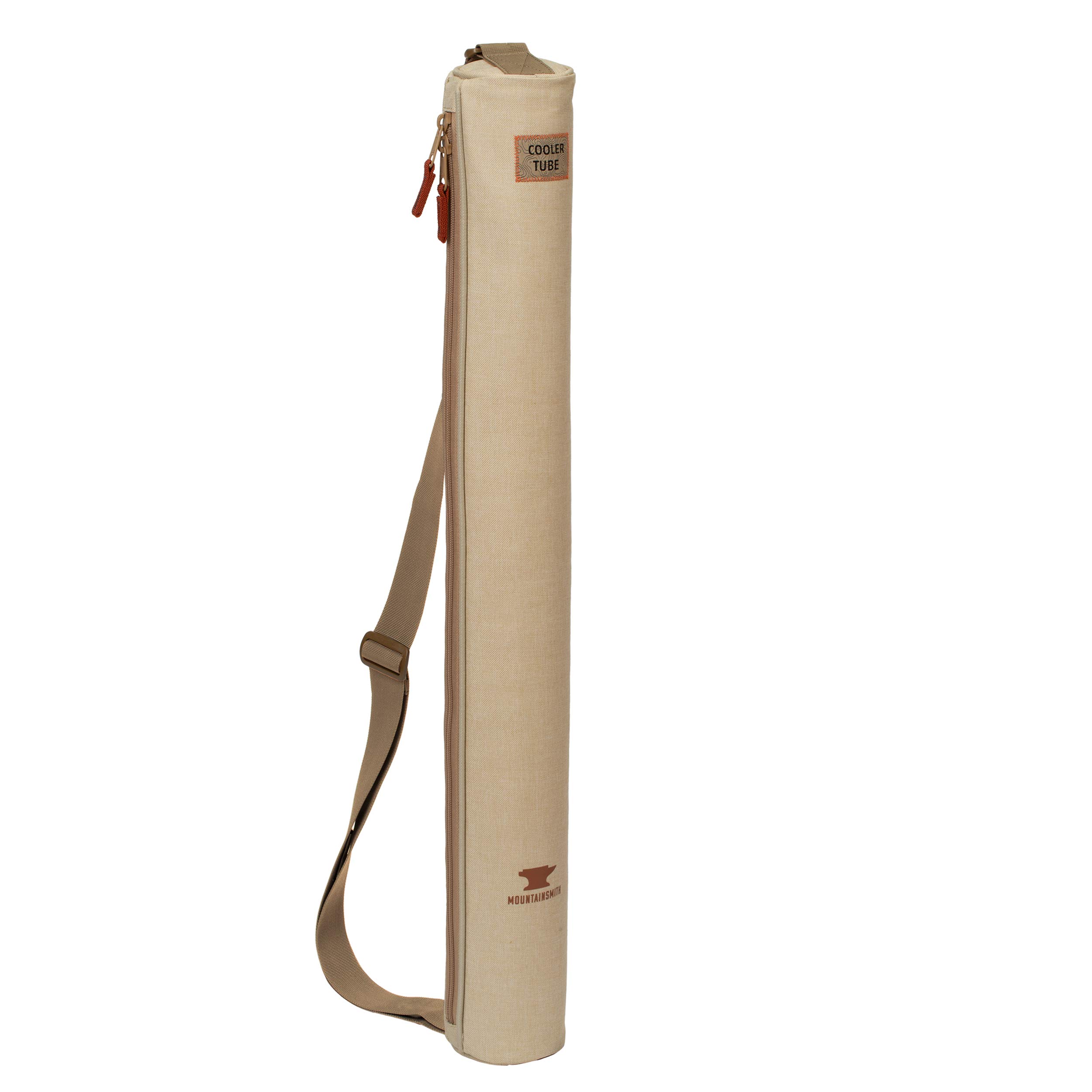 Mountainsmith Insulated 6 Can Cooler Sleeve - Soft Sided Cooler Bag with 2-Way Zipper & Adjustable Shoulder Strap - Perfect for Camping, Hiking, Beach & Outdoor Adventures