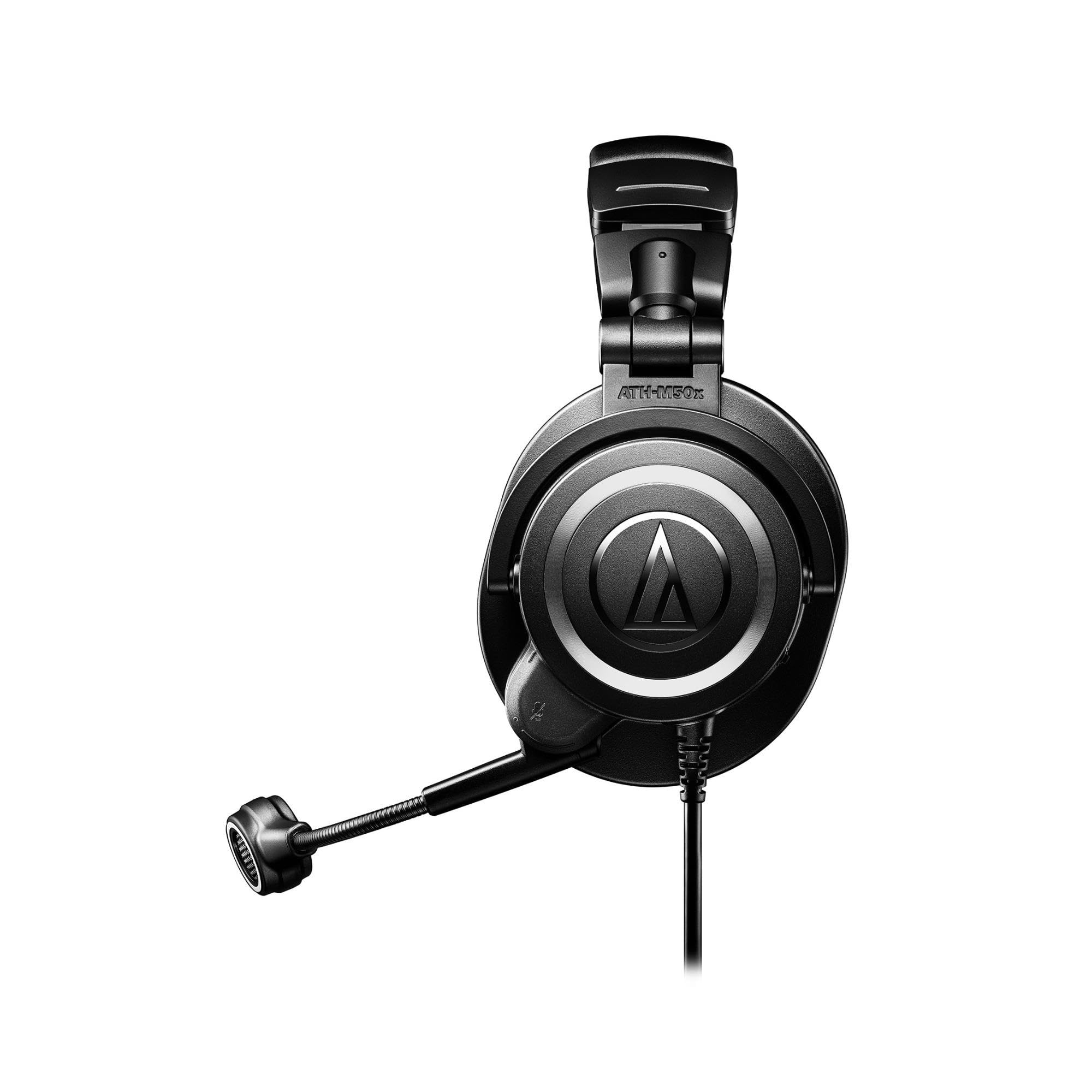 Audio-Technica ATH-M50xSTS-USB Professional Studio Monitor Headphones with USB for Streaming, Gaming & Podcasting - Perfect for Twitch, YouTube & Home Recording Studios