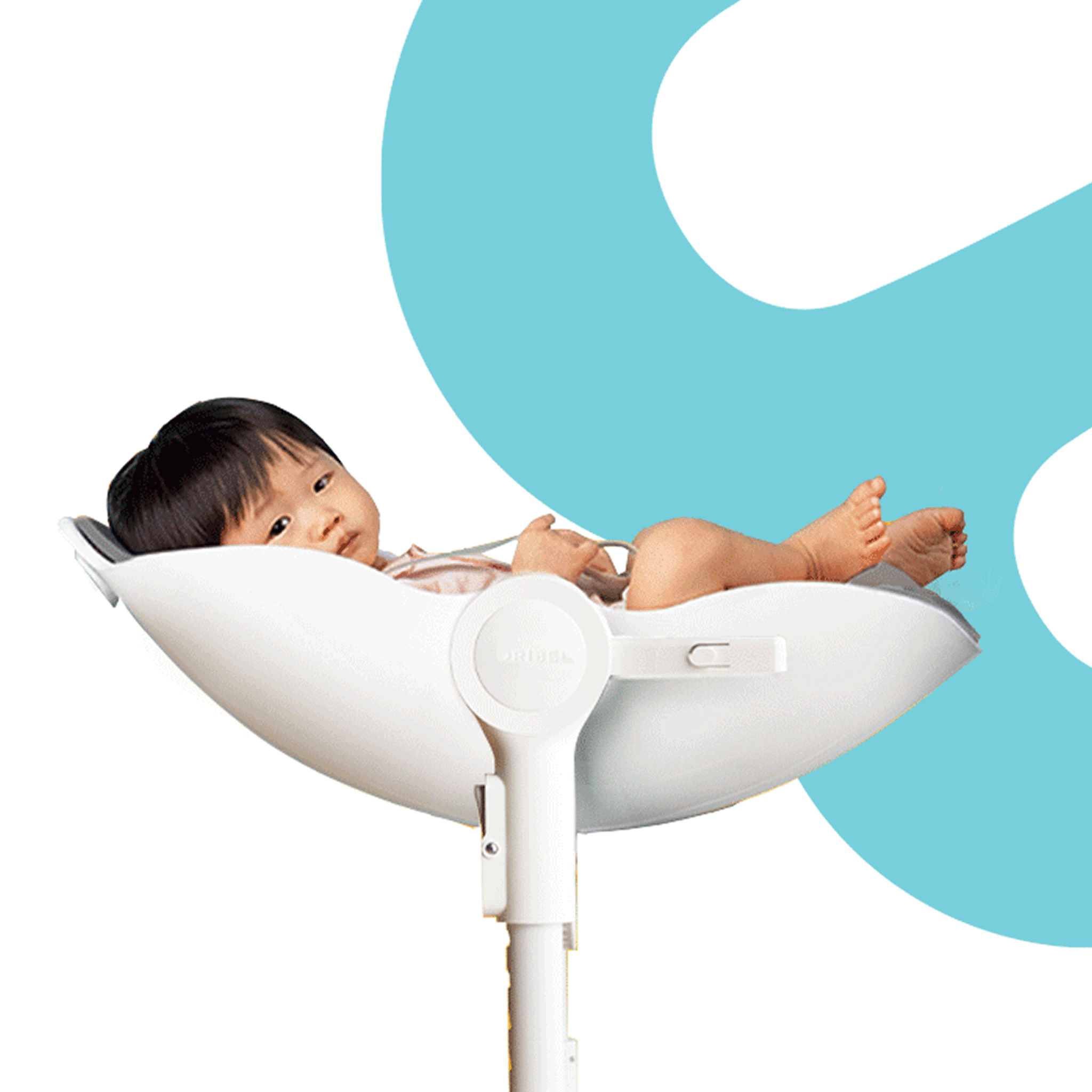 Oribel Cocoon Z 3-Stage Convertible High Chair for Babies & Toddlers - Perfect for Dining, Feeding, and Learning at Home