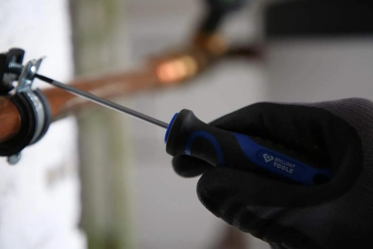 BRILLIANT TOOLS T20 Star Screwdriver - Professional for Electronics & DIY