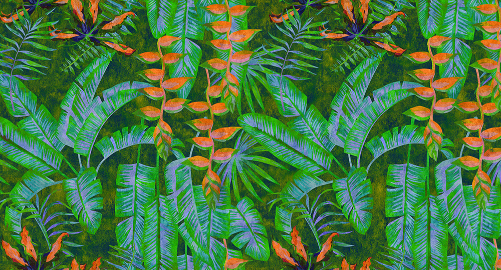Patel 2 Tropicana Wall Art - Tropical Themed Home Decor for Living Room, Bedroom & Office - Perfect for Beach House & Vacation Vibes
