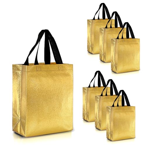 Gold With Black Handles - Medium Size