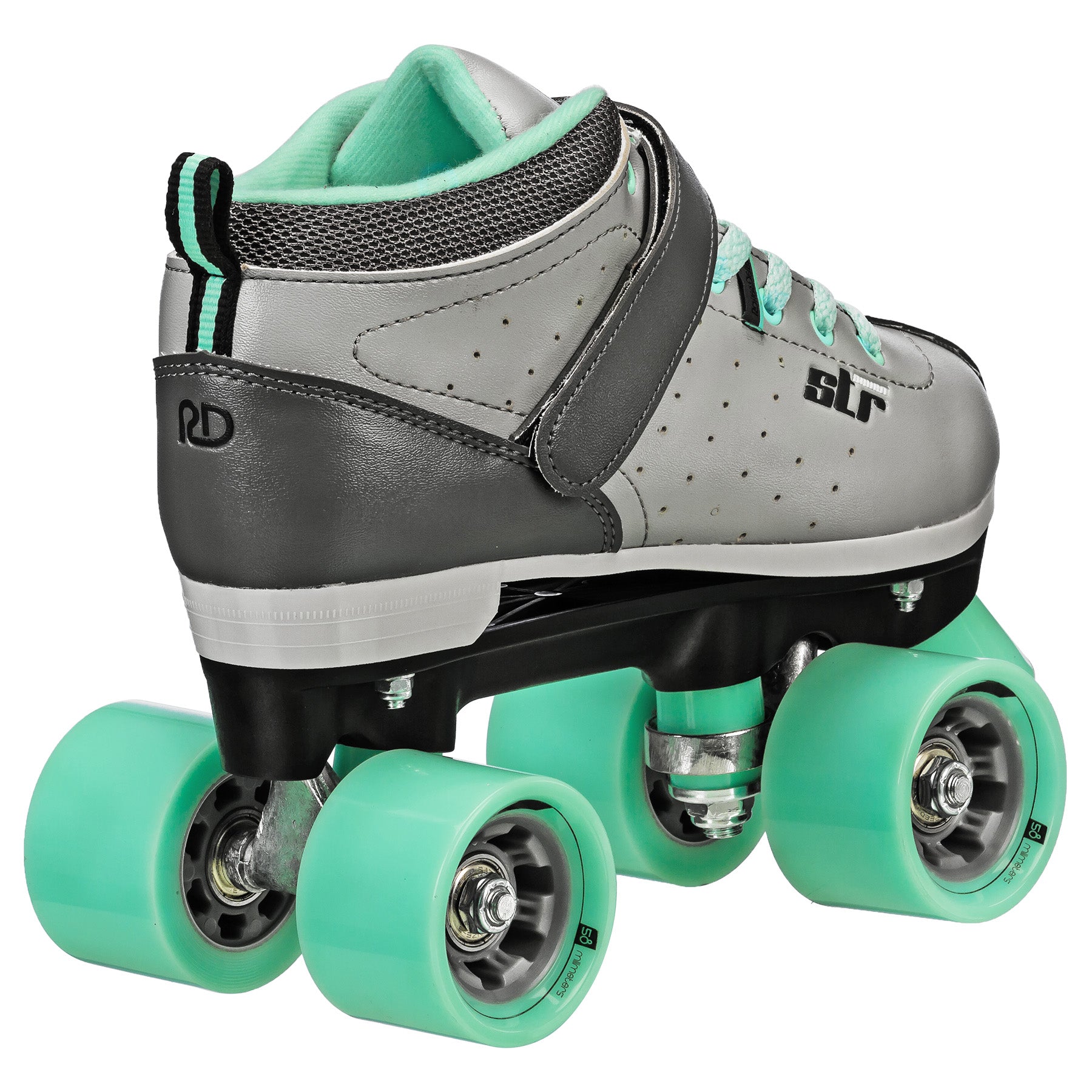 STR Seven Women's Roller Skates - Comfortable Quad Roller Skates for Women, Outdoor & Indoor Skating, Rink, Fitness, Fun with Adjustable Toe Stops - Perfect for Beginners & Advanced Skaters