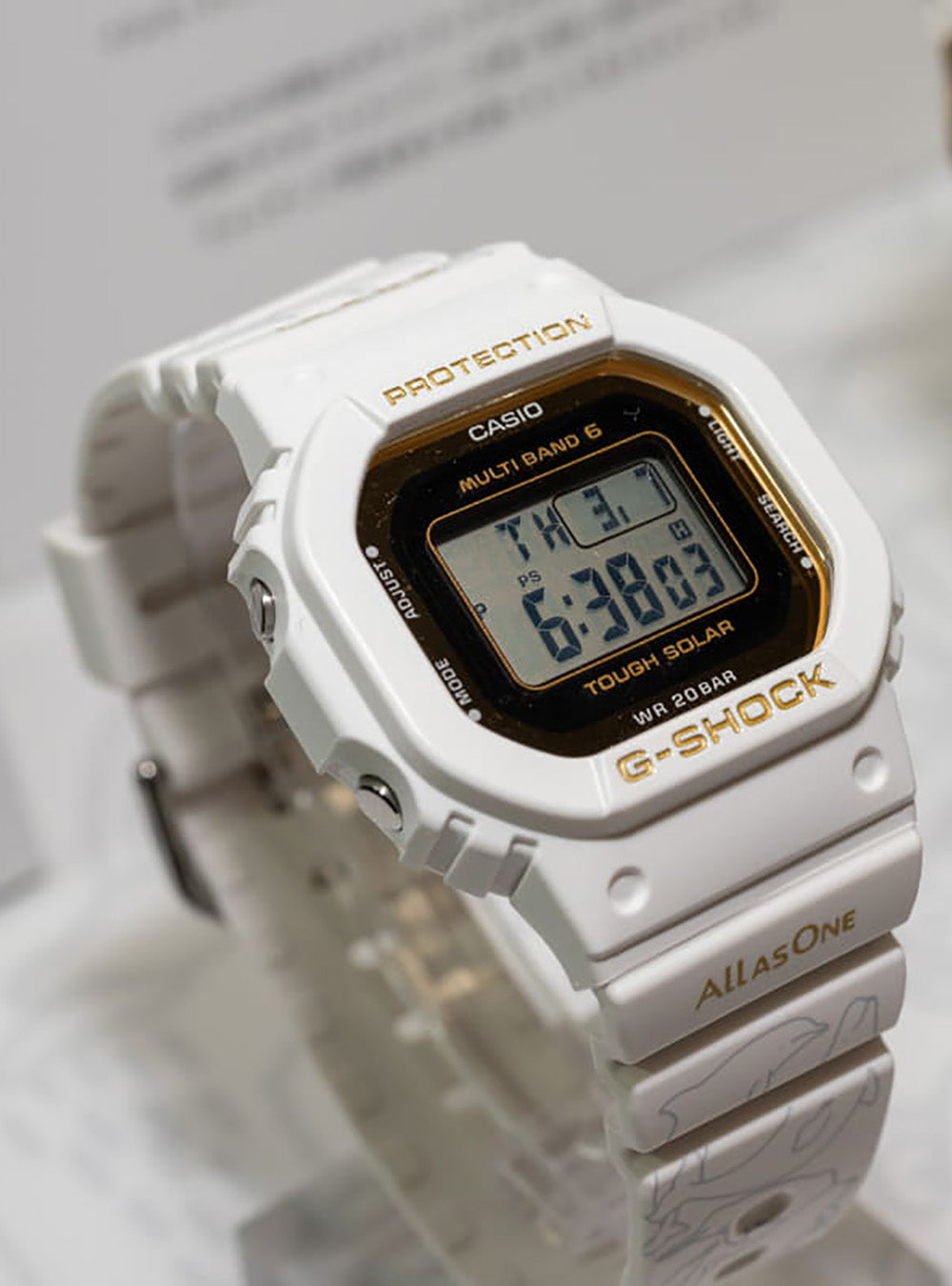 CASIO G-Shock Digital Watch GMD-W5601K-7JR - 30th Anniversary Icer Japan Collaboration Model 2024 - Waterproof Shock Resistant Sports Watch for Men - Perfect for Diving, Swimming & Outdoor Adventures