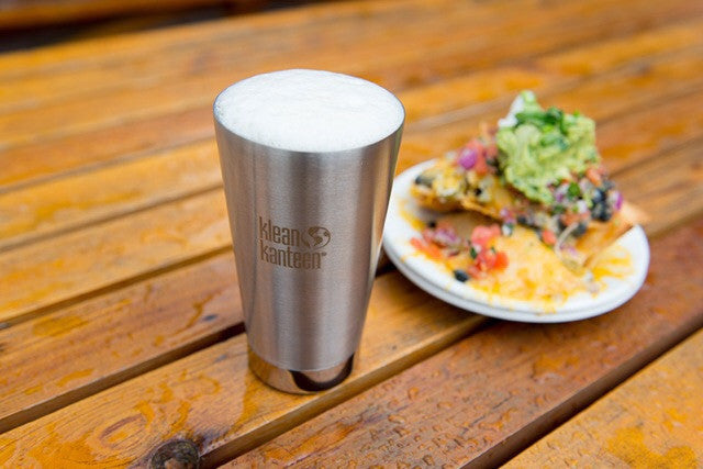 Klean Kanteen 16oz (473mL) Vacuum Insulated Stainless Steel Tumbler - Keeps Drinks Hot/Cold for Hours - Perfect for Coffee, Tea, Water & Outdoor Activities