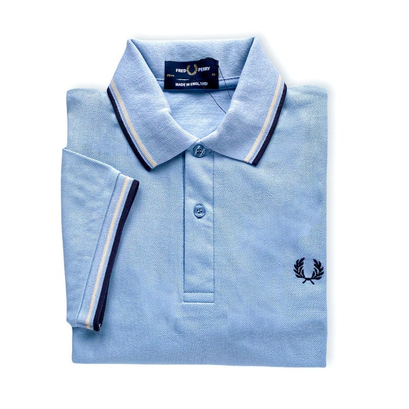 Fred Perry M12 Twin Tipped Polo Shirts for Men - Classic Casual Spring Collection 2022 | Perfect for Golf, Office & Weekend Wear