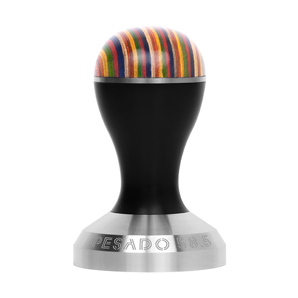 58.5mm Heavy Duty Metal Coffee Tamper - Professional Espresso Press for Baristas & Home Brewing - Perfect for Espresso Machines & Coffee Shops