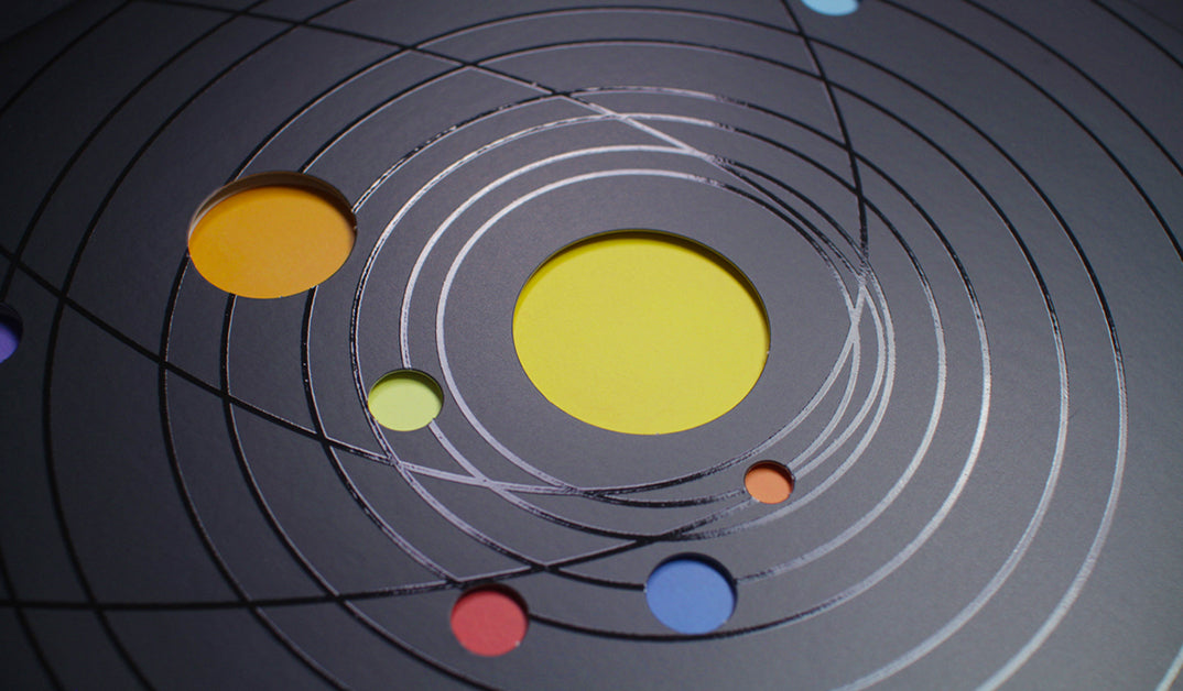Vol. 001: Orbiting - Premium Space-Themed Wall Art for Modern Home & Office Decor | Perfect for Astronomy Lovers & Sci-Fi Enthusiasts