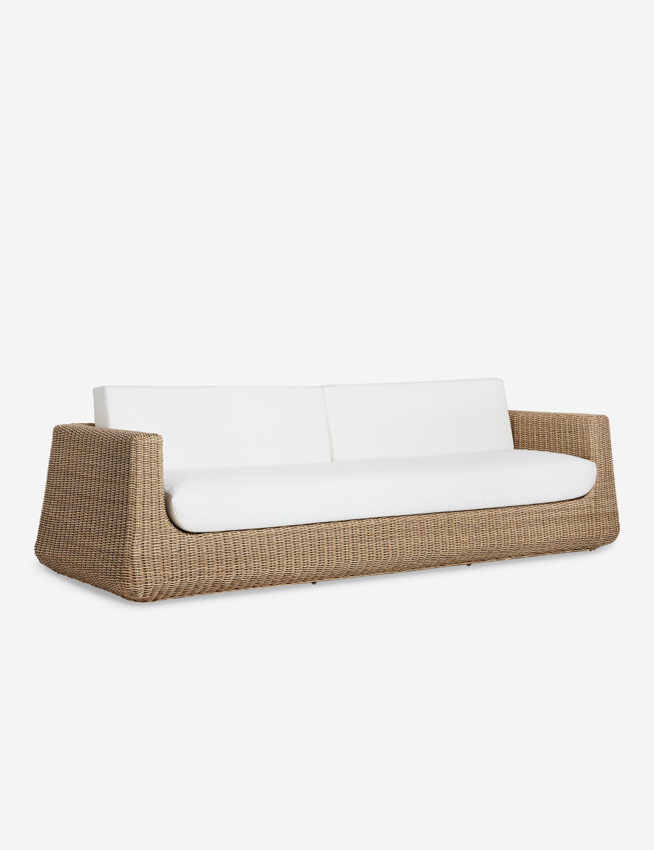 Aisha Indoor Outdoor Sofa - Waterproof & Weather-Resistant Patio Furniture for Living Room, Garden, and Backyard - Perfect for Relaxing and Entertaining Guests